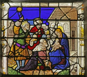 Window depicting the Adoration of the Magi